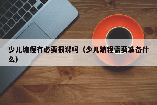 少儿编程有必要报课吗（少儿编程需要准备什么）
