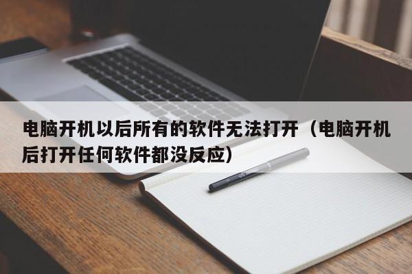 电脑开机以后所有的软件无法打开（电脑开机后打开任何软件都没反应）