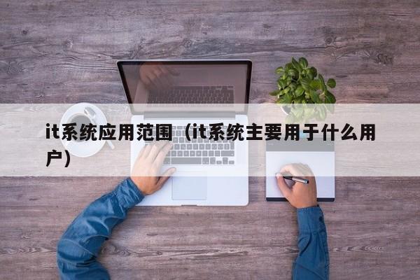 it系统应用范围（it系统主要用于什么用户）